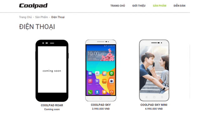Hãng điện thoại CoolPad sắp ra mắt smartphone mới